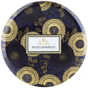 voluspa candle Moso Bamboo 3 wicks