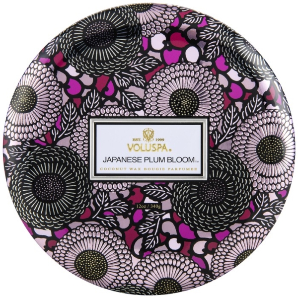 voluspa candle japanese plum bloom bougie